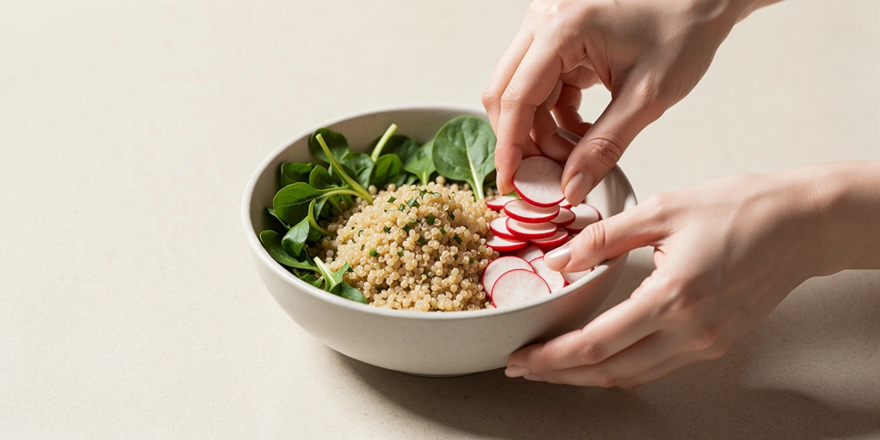 Zubereitung gesunder Mahlzeiten